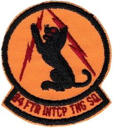 84th Fighter-Interceptor Training Squadron 
With maroon lettering and bolts.
