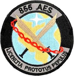 855th Air Expeditionary Squadron
Afghan made.

