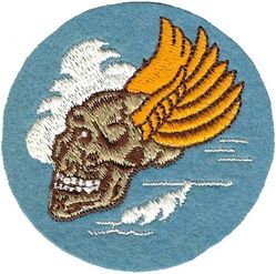 85th Fighter Squadron 
On felt.

