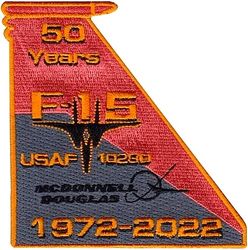 85th Test and Evaluation Squadron F-15 50th Anniversary
