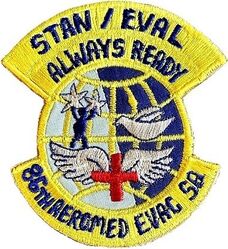 86th Aeromedical Evacuation Squadron Standardization/Evaluation 
Saudi made.
