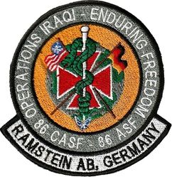 86th Aeromedical Staging Facility Operation IRAQI FREEDOM and ENDURING FREEDOM
German made.
