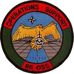 86th Operations Support Squadron
German made.
Keywords: subdued