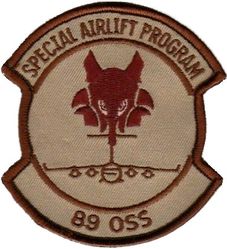 89th Operations Support Squadron Special Airlift Program
Keywords: desert