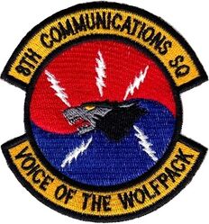 8th Communications Squadron 
Korean made.
