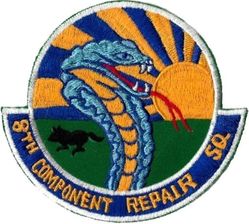8th Component Repair Squadron
Korean made.
