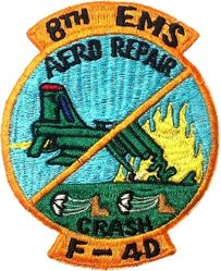 8th Equipment Maintenance Squadron Aero Repair/Crash Recovery Section
Korean made circa 1980.
