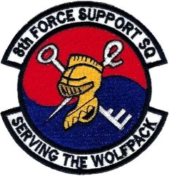 8th Force Support Squadron
Korean made.
