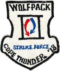 8th Tactical Fighter Wing Exercise COPE THUNDER 1978
Korean made.
