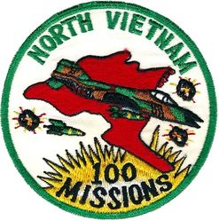 8th Tactical Fighter Wing F-4 100 Missions North Vietnam
Used by all units in the wing. Japan made.
