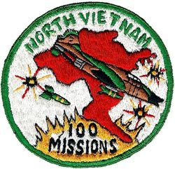 8th Tactical Fighter Wing F-4 100 Missions North Vietnam
Used by all units in the wing. Thai made.
