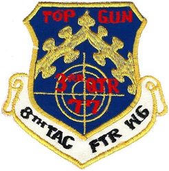 8th Tactical Fighter Wing Top Gun 1977
Korean made.
