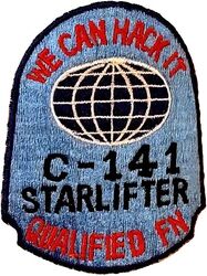 902d Aeromedical Evacuation Squadron C-141 Flight Nurse
Philippine made.
