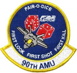 90th Aircraft Maintenance Unit F-22
