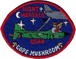 90th Tactical Fighter Squadron Exercise COPE MUSHROOM 
Philippine made, for F-4G TDY to Osan AB, Korea.

