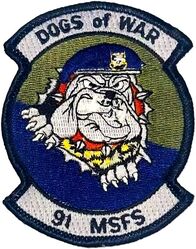 91st Missile Security Forces Squadron 
Keywords: subdued