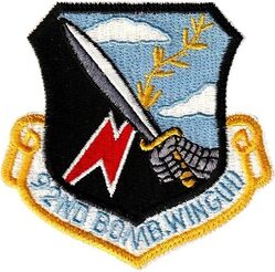 92d Bombardment Wing, Heavy
Smaller version circa 1990.

