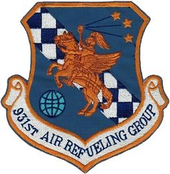 931st Air Refueling Group 
Large patch.
