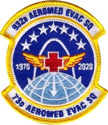 932d Aeromedical Evacuation Squadron and 73d Aeromedical Evacuation Squadron 50th Anniversary
The 73 is now an AS, the 932 took its place as the AES. So 50 years at Scott doing the AES mission between them.
