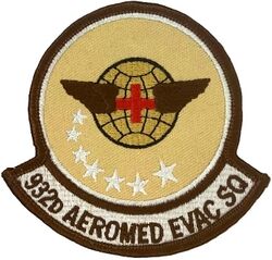 932d Aeromedical Evacuation Squadron
Keywords: Desert