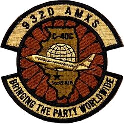 932d Aircraft Maintenance Squadron C-40C
Keywords: OCP