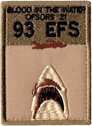 93d Expeditionary Fighter Squadron  Operation FREEDOM'S SENTINAL and RESOLUTE SUPPORT 2021
Squadron was split between Bagram AB and Al Dhafra during this deployment. Afghan made.
Keywords: Desert