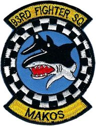 93d Fighter Squadron 
Afghan made.
