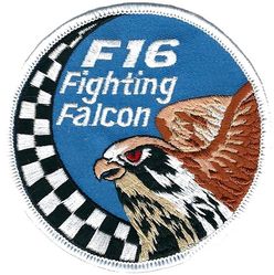 93d Fighter Squadron F-16 Swirl

