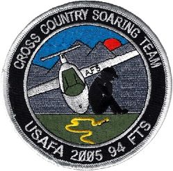 94th Flying Training Squadron United States Air Force Academy Cross Country Soaring Team 2005

