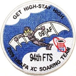 94th Flying Training Squadron United States Air Force Academy Cross Country Soaring Team 2009
