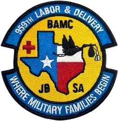 959th Inpatient Operations Squadron Labor & Delivery
