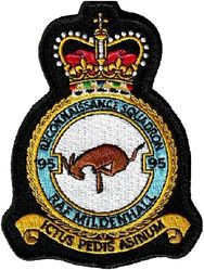 95th Reconnaissance Squadron Crest
Unit patch placed in RAF style royal crest. Not officially authorized.

