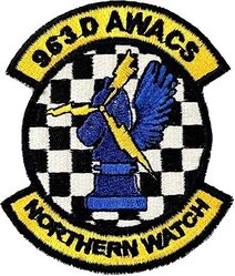 963d Airborne Warning and Control Squadron Operation NORTHERN WATCH
Turkish made.
