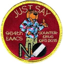 964th Expeditionary Airborne Air Control Squadron Counter-Drug Operations 2015
