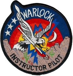 96th Flying Training Squadron Warlock Flight Instructor Pilot
