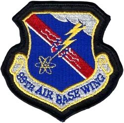 99th Air Base Wing
Sewn into leather.
