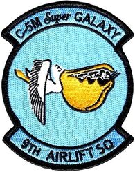 9th Airlift Squadron C-5M
