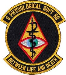9th Physiological Support Squadron
Korean made.
