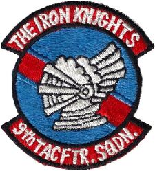 9th Tactical Fighter Squadron
F-100 era with very light gray used, Japan made.
