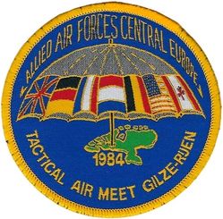 Allied Air Forces Central Europe Tactical Air Meet 1984
Bevo style make.
