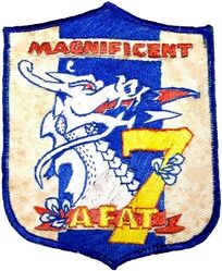 Air Force Advisory Team Seven
The USAF had at least one advisory team located on each air base used by the South Vietnamese Air Force (VNAF). RVN made.
