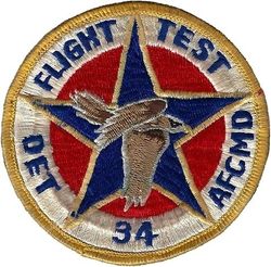 Air Force Contract Maintenance Center Detachment 34 Flight Test
Flight test program with Boeing at Wichita plant for F-4s in depot maintenance and KC-135s being re-engined. Taiwan made.
