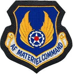 Air Force Materiel Command 
Sewn into leather, for wear on leather flight jacket.
