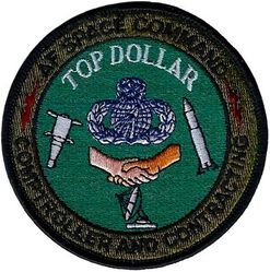 Air Force Space Command Top Dollar Competition
The "Top Dollar Competition" was a US Air Force annual competition for financial management personnel, designed to improve skills after the Persian Gulf War highlighted a need for better comptroller performance. 
Keywords: subdued
