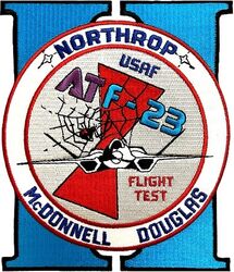 Northrop / McDonnell Douglas ATF-23 Black Widow II Flight Test
Unofficially named the Black Widow II. ATF= Advanced Tactical Fighter. Only two aircraft were built and flown in competition with the F-22, which won the contract to replace the F-15C.
