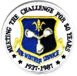 Air Weather Service 50th Anniversary 1987
