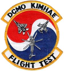 Defense Contract Management Office Kimhae Flight Test
Korean made.
