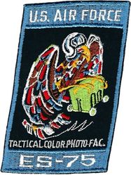 ES-75 Tactical Color Photo Facility 
Made up with as many as 21 trailer cubes, the ES-75 was an Air Mobile Reconnaissance Technical Photographic Processing & Intel Facility used by TAC Recon units in the 60s-70s. Need equipment manufacturer name.
