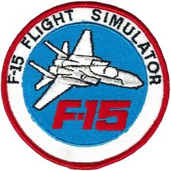 McDonnell Douglas Training Systems F-15 Flight Simulator
Official company issue.
