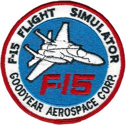 Goodyear Aerospace F-15 Flight Simulator
